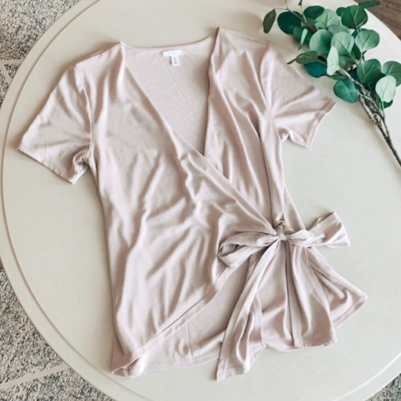 bp Tops - nordstrom bp blush pink wrap blouse
